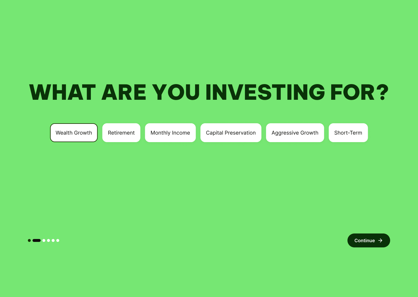 1.2 Investment Goal