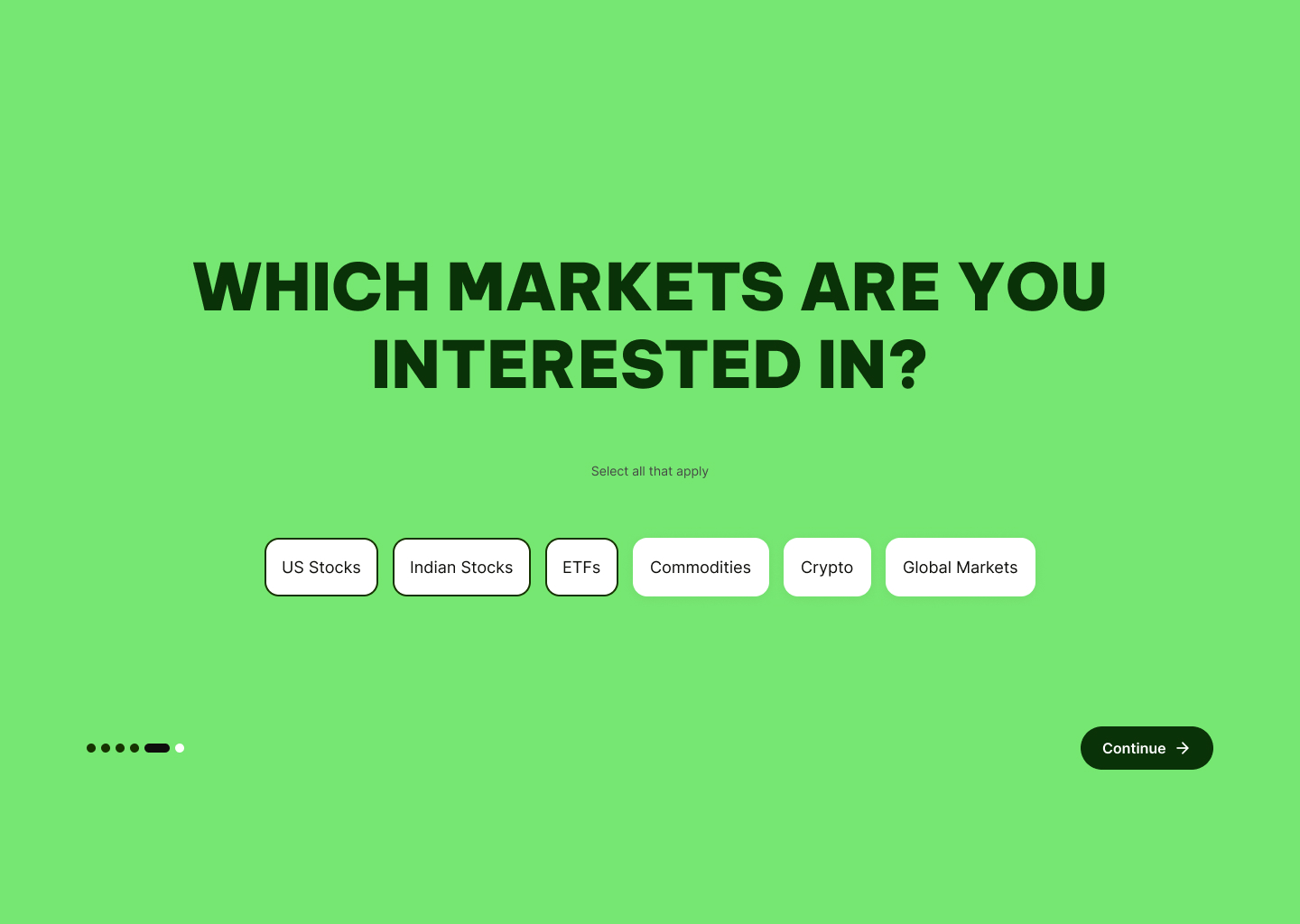 1.5 Preferred Markets