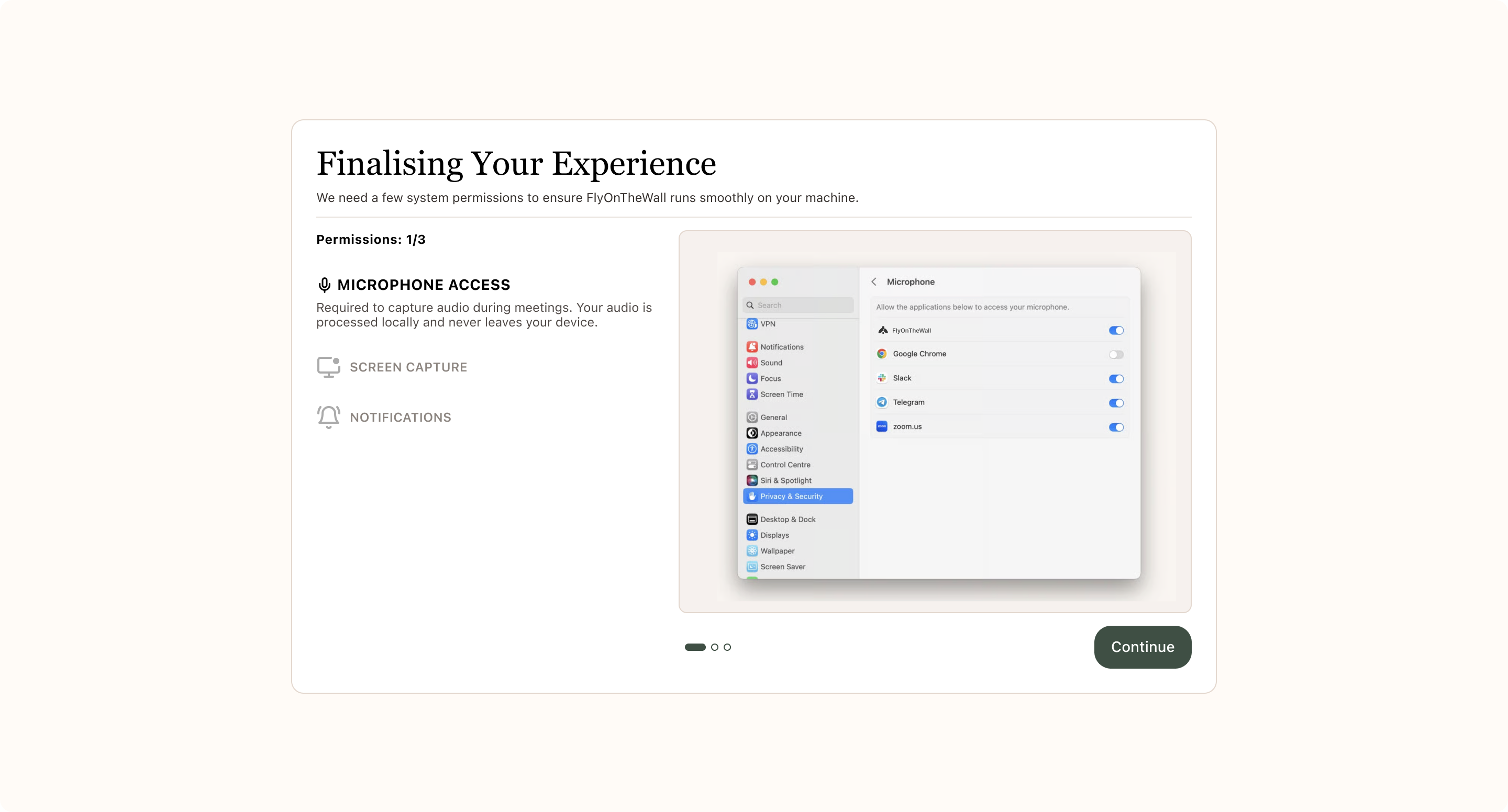 Permissions · step 1