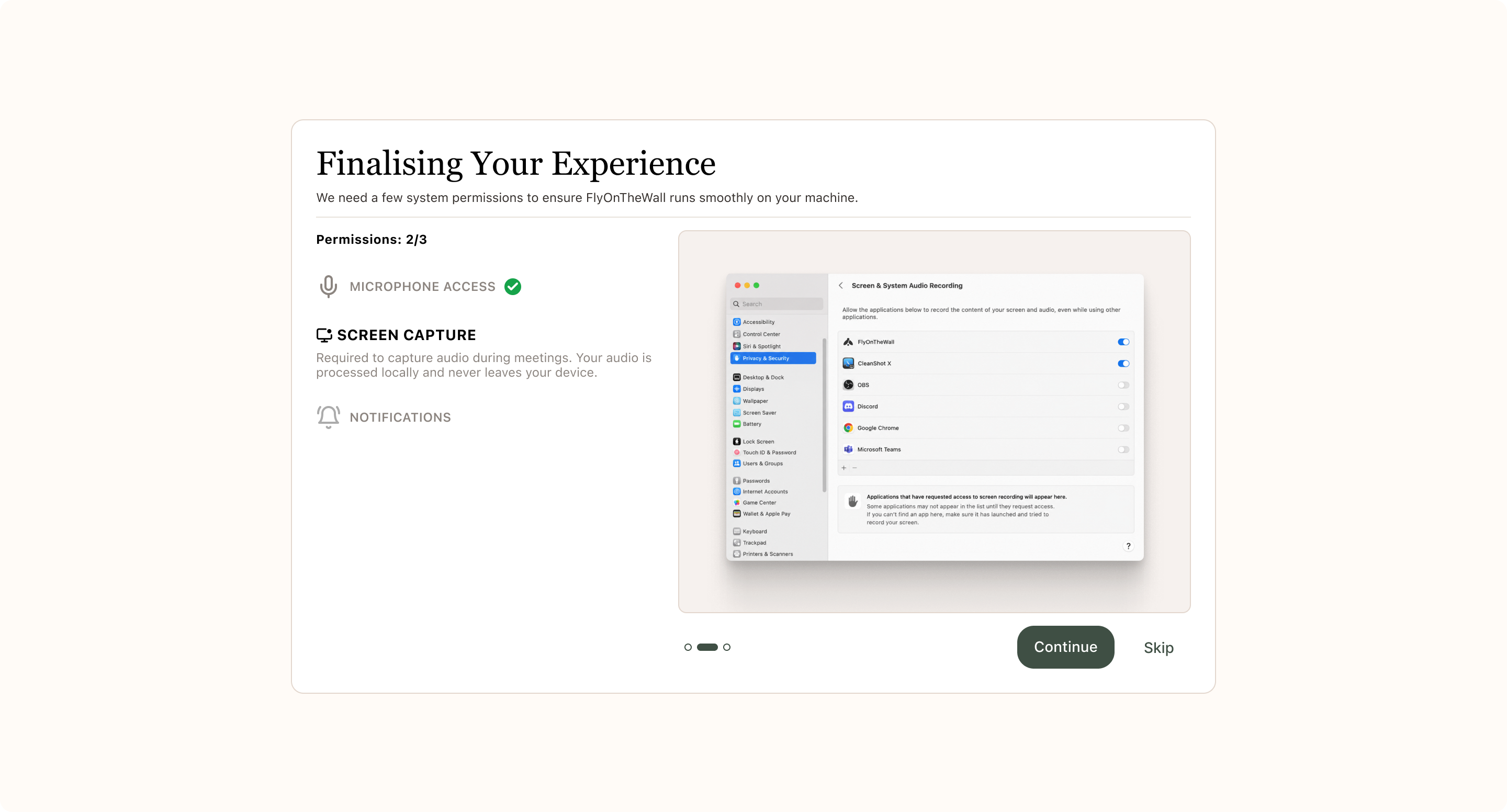 Permissions · step 2